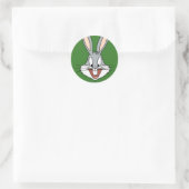BUGS BUNNY™-glimlach Ronde Sticker (Tas)