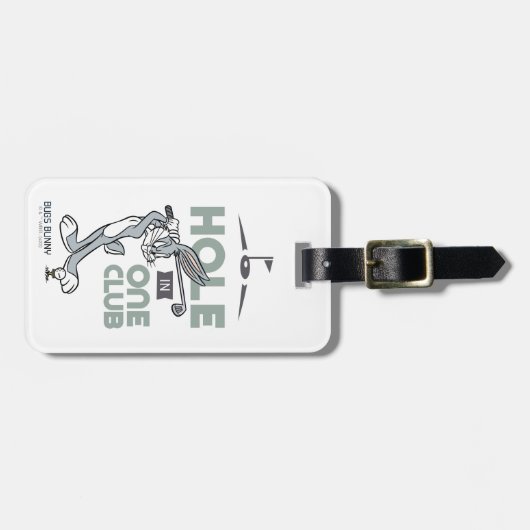 BUGS BUNNY™ Golfing - Hole in One Club Bagagelabel (Voorkant horizontaal)