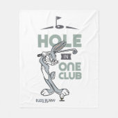 BUGS BUNNY™ Golfing - Hole in One Club Fleece Deken (Voorkant)