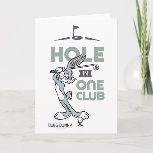 BUGS BUNNY™ Golfing - Hole in One Club Kaart (Voorkant)