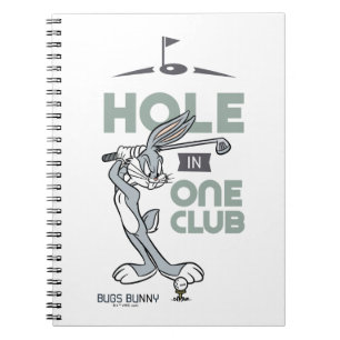 BUGS BUNNY™ Golfing - Hole in One Club Notitieboek