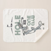 BUGS BUNNY™ Golfing - Hole in One Club Sherpa Deken (Voorkant (horizontaal))