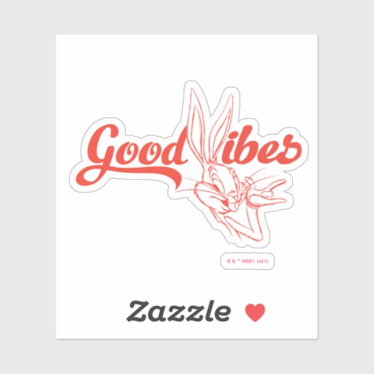 BUGS BUNNY™ | Good Vibes Sticker (Vel)