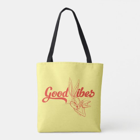BUGS BUNNY™ | Good Vibes Tote Bag (Achterkant)