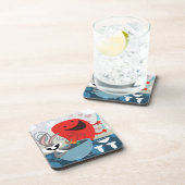 BUGS BUNNY™ & Gossamer Whimsical Meal Prep Bier Onderzetter (Rechterzijde)