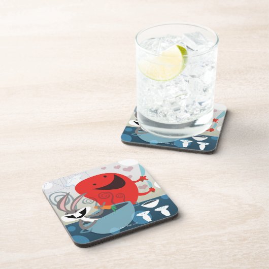 BUGS BUNNY™ & Gossamer Whimsical Meal Prep Bier Onderzetter (Rechterzijde)