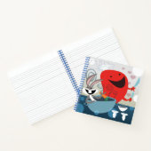 BUGS BUNNY™ & Gossamer Whimsical Meal Prep Notitieboek (Binnen)