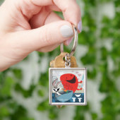 BUGS BUNNY™ & Gossamer Whimsical Meal Prep Sleutelhanger (Hand)