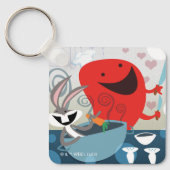 BUGS BUNNY™ & Gossamer Whimsical Meal Prep Sleutelhanger (Voorkant)