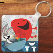 BUGS BUNNY™ & Gossamer Whimsical Meal Prep Sleutelhanger (Achterkant)