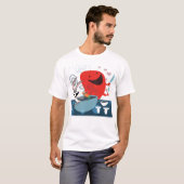 BUGS BUNNY™ & Gossamer Whimsical Meal Prep T-shirt (Voorkant volledig)
