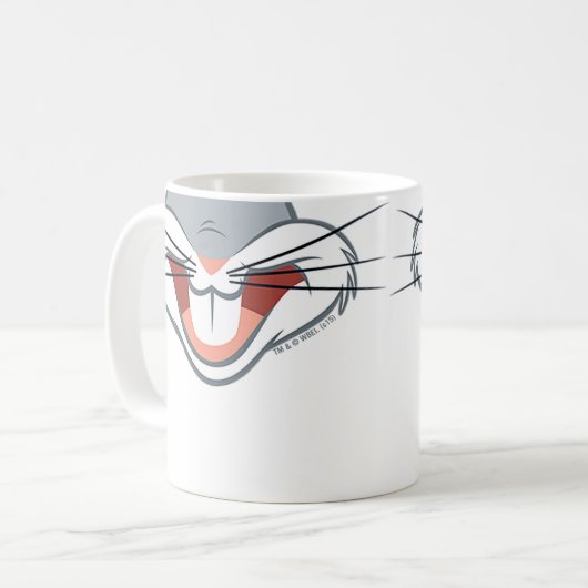 BUGS BUNNY™ Grote Mond Mok (Voorkant links)