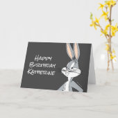 BUGS BUNNY™ | Handen op heupen Kaart (Gele Bloem)