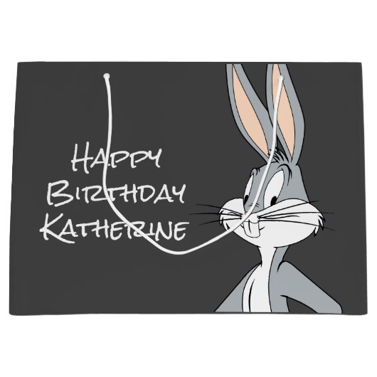 BUGS BUNNY™ | Handen op heupen Large Cadeautasje (Voorkant)