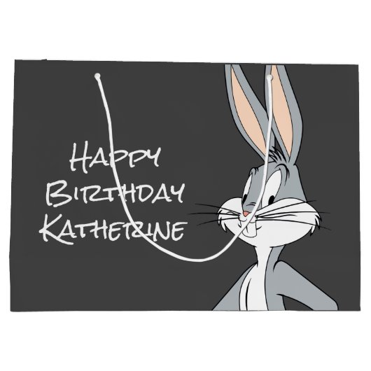 BUGS BUNNY™ | Handen op heupen Large Cadeautasje (Achterkant)