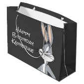 BUGS BUNNY™ | Handen op heupen Large Cadeautasje (Achterkant Gekanteld)