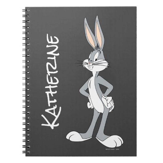 BUGS BUNNY™ | Handen op heupen Notitieboek (Voorkant)