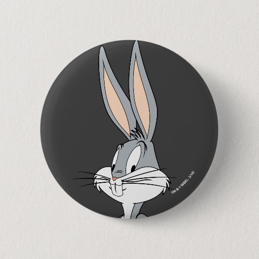 BUGS BUNNY™ | Handen op heupen Ronde Button 5,7 Cm (Voorkant)
