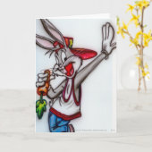 BUGS BUNNY™ Hipster 2 Kaart (Gele Bloem)