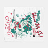 BUGS BUNNY™ - Ho Ho Ho, Hare we gaan! Fleece Deken (Voorkant (Horizontaal))