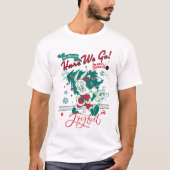 BUGS BUNNY™ - Ho Ho Ho, Hare we gaan! T-shirt (Voorkant)