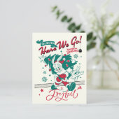 BUGS BUNNY™ - Ho Ho Ho, Het Hazenpad! Feestdagenkaart (Staand voorkant)