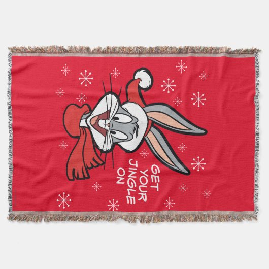BUGS BUNNY™ Holiday Cheer Deken (Voorkant)