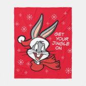 BUGS BUNNY™ Holiday Cheer Fleece Deken (Voorkant)
