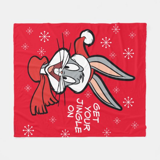 BUGS BUNNY™ Holiday Cheer Fleece Deken (Voorkant (Horizontaal))
