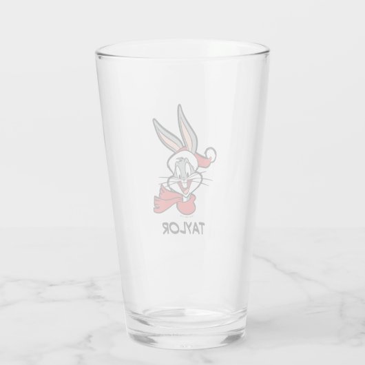 BUGS BUNNY™ Holiday Cheer Glas (Achterkant)