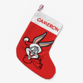 BUGS BUNNY™ Holiday Cheer Kleine Kerstsok (Voorkant (Hangend))