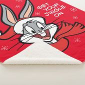 BUGS BUNNY™ Holiday Cheer Sherpa Deken (3/4)