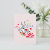 BUGS BUNNY™ I Dig You! Feestdagenkaart (Staand voorkant)