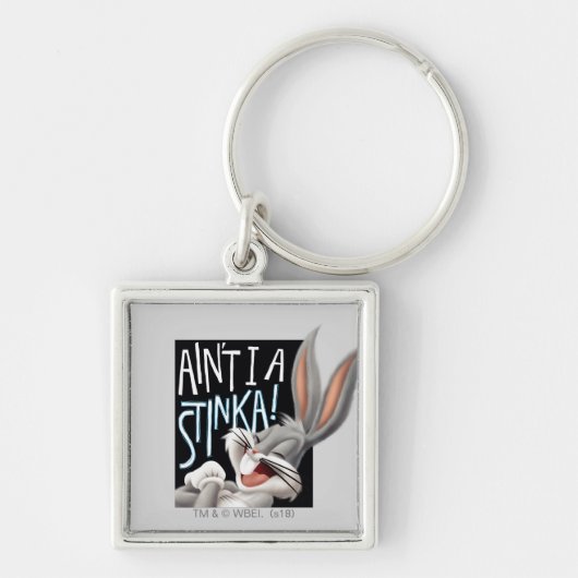 BUGS BUNNY™... ik ben geen Stinka. Sleutelhanger (Voorkant)