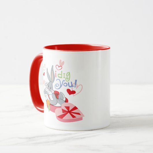 BUGS BUNNY™, ik dig je! Mok (Voorkant links)