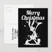 BUGS BUNNY™ in de S.N.E.E.UW. Feestdagenkaart (Voorkant / Achterkant)