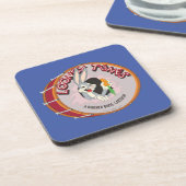 BUGS BUNNY™ Inside LOONEY TUNES™ Drum Bier Onderzetter (Linkerzijde)