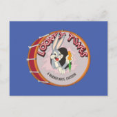 BUGS BUNNY™ Inside LOONEY TUNES™ Drum Briefkaart (Voorkant)