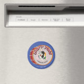 BUGS BUNNY™ Inside LOONEY TUNES™ Drum Magneet (Insitu (Vaatwasser))