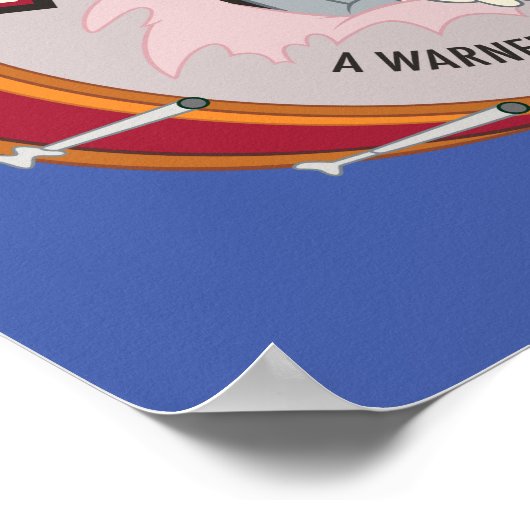 BUGS BUNNY™ Inside LOONEY TUNES™ Drum Poster (Hoek)