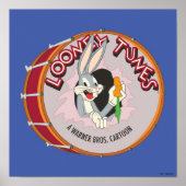 BUGS BUNNY™ Inside LOONEY TUNES™ Drum Poster (Voorkant)