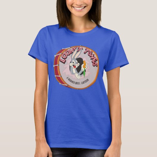 BUGS BUNNY™ Inside LOONEY TUNES™ Drum T-shirt (Voorkant)
