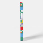 BUGS BUNNY™ Kleurrijke Naam en Gezichtschecker Case-Mate iPhone Case (Achterkant / Links)