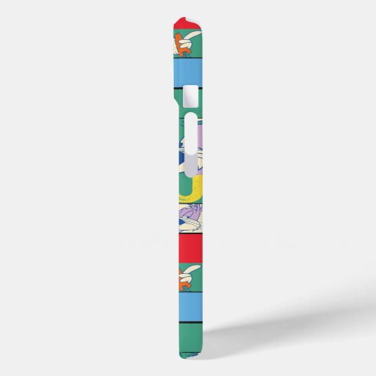 BUGS BUNNY™ Kleurrijke Naam en Gezichtschecker Case-Mate iPhone Case (Achterkant / Links)