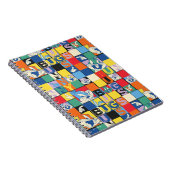 BUGS BUNNY™ Kleurrijke Naam en Gezichtschecker Notitieboek (Rechterzijde)