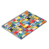 BUGS BUNNY™ Kleurrijke Naam en Gezichtschecker Notitieboek (Linkerzijde)