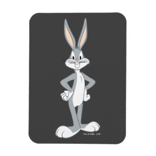 BUGS BUNNY™   Konijnenblik Magneet