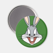 BUGS BUNNY™ Lachend Gezicht Magneet (Voorkant / Achterkant)