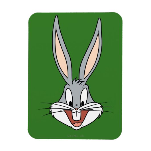 BUGS BUNNY™ Lachend Gezicht Magneet (Verticaal)