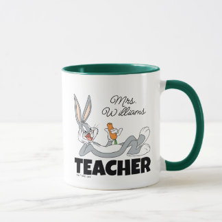 BUGS BUNNY™ Liggend Eten Wortel Leraar Mok